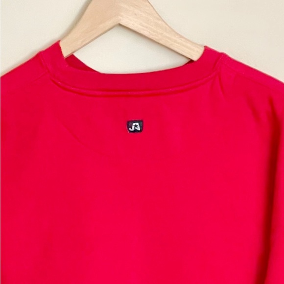 Vintage Ohio State University Buckeyes Embroidered Red Sweatshirt Adult Large - Picture 7 of 8